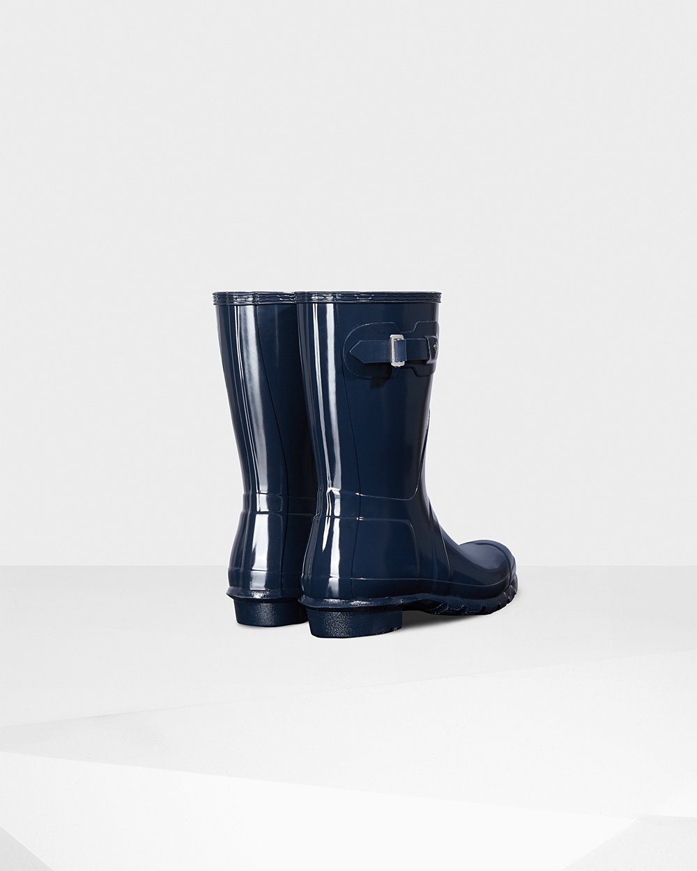 Hunter Mujer Original Gloss - Botas de Lluvia Azul Marino - 563-FPTUVD